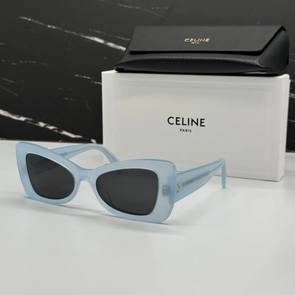 Celine Light Blue Cat Eye Sunglasses